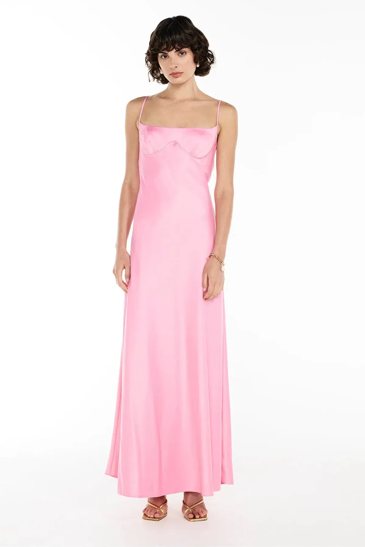 Manning Cartell Save The Date Slip Dress Pink Size 10 for rent on The Volte - main image