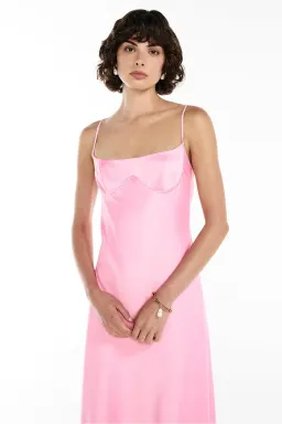 Manning Cartell Save The Date Slip Dress Pink Size 10 for rent on The Volte - image 2