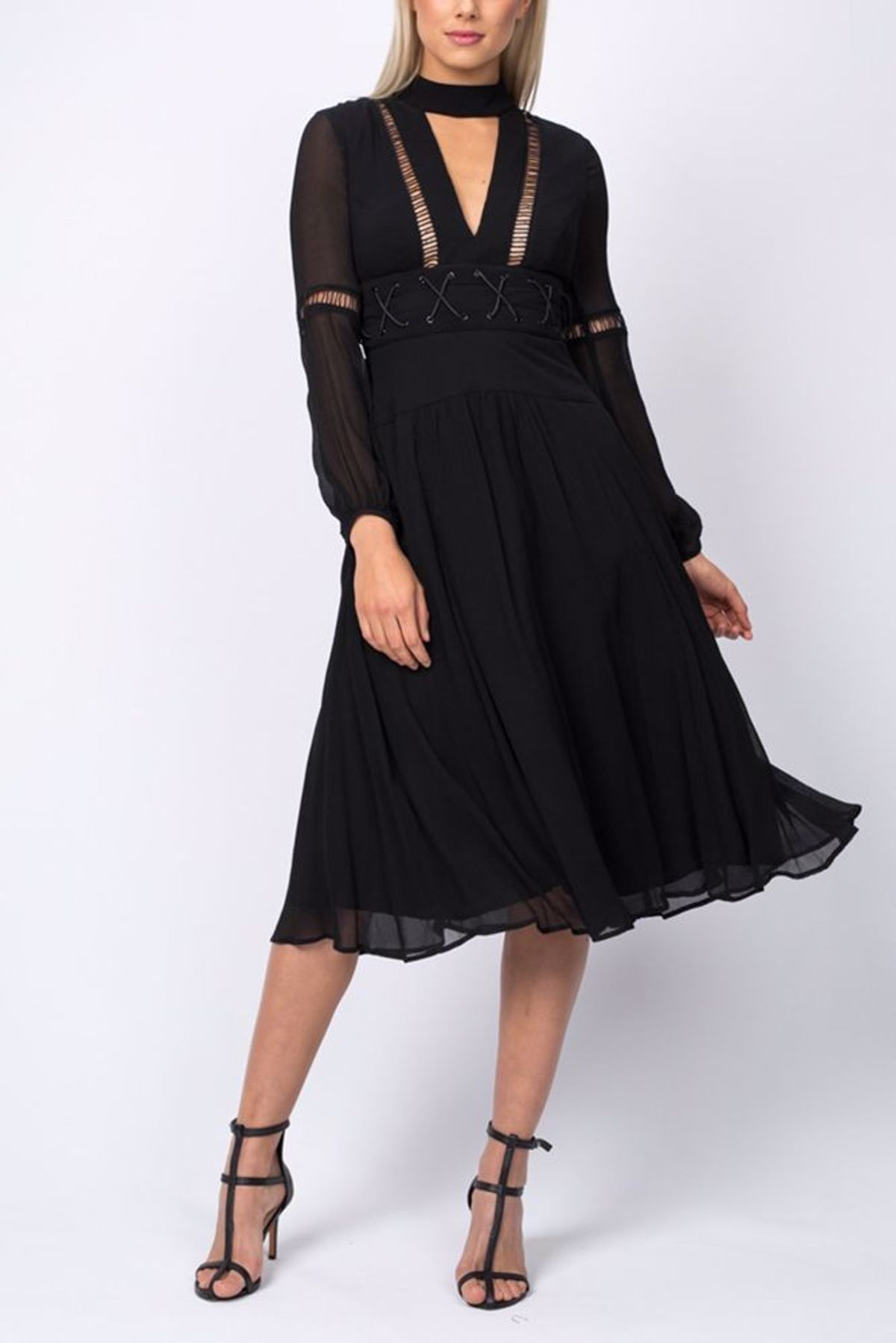 White Seude SILK PETA DRESS SIZE 8 [BRAND NEW} - Image 1