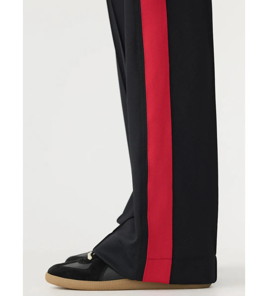Bassike Twill Stripe Detail Pants Black Size M / AU 10 for rent on The Volte - main image