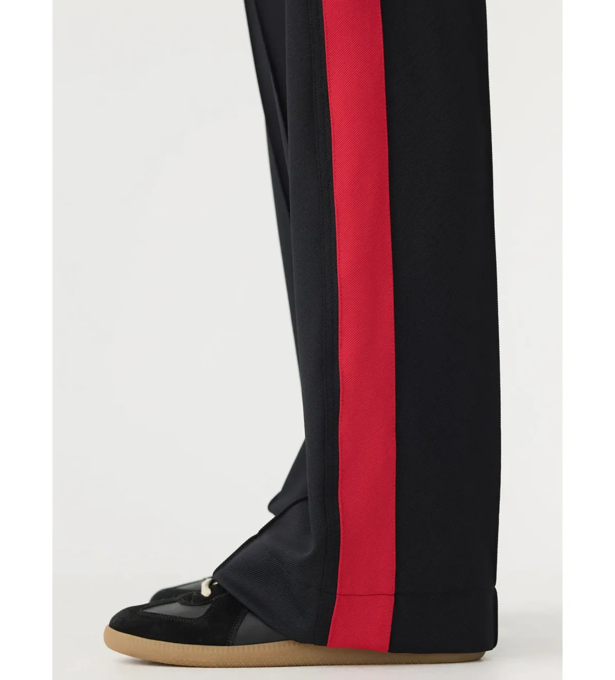 Bassike Twill Stripe Detail Pants Black Size M / AU 10 - Image 4