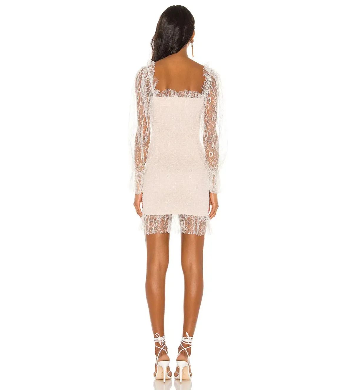 Alice McCall After Dark Mini Dress in Soft Shell Pink Size 8 - Image 3