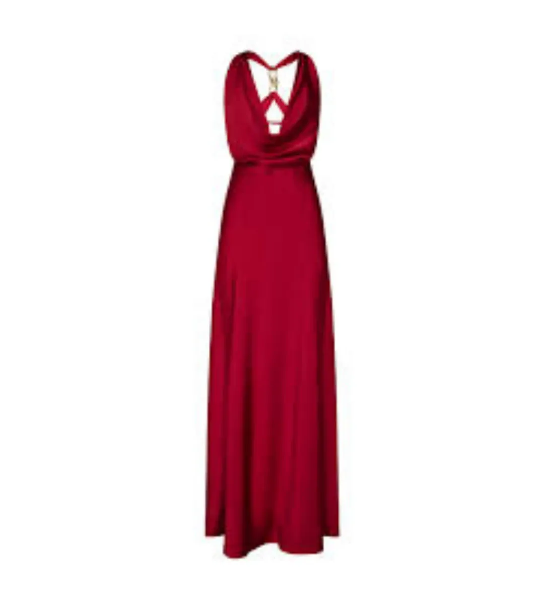 Manning Cartell Charmed Cowl Slip Maxi Dress Red Size 4 for rent on The Volte - main image