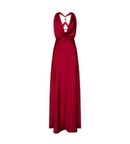 Manning Cartell Charmed Cowl Slip Maxi Dress Red Size 4 for rent on The Volte - image 3