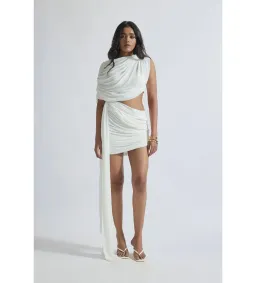 Deme By Gabriella Adelina Mini Dress White Size XS / AU 6 for rent on The Volte - image 1