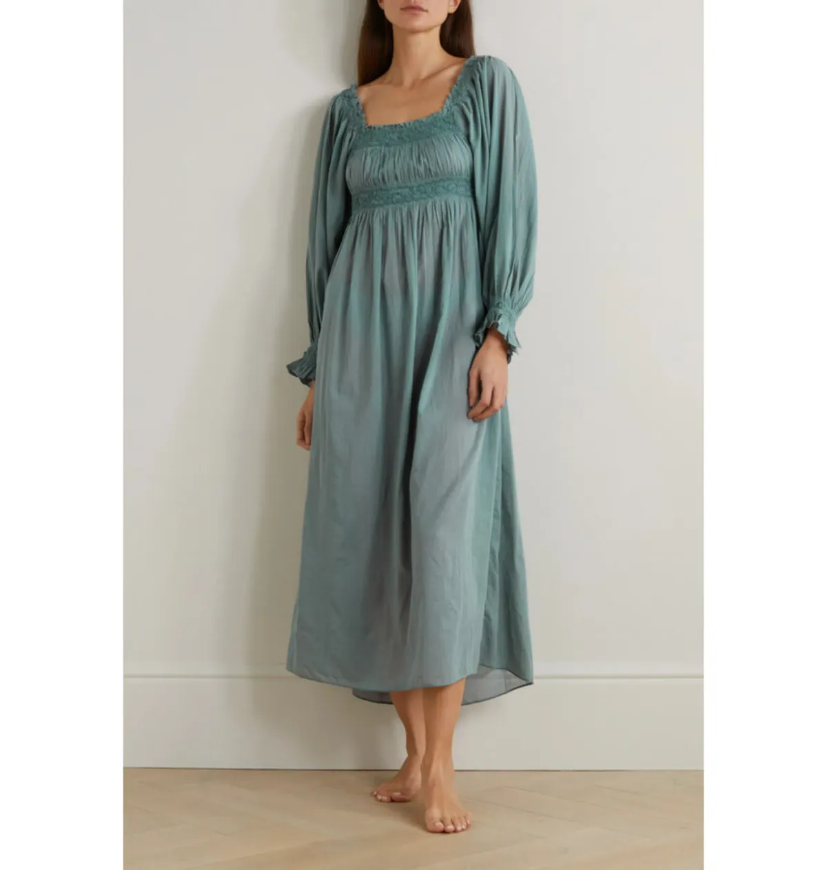 Doen Catrinette Dress in Seafoam Size M / AU 10 for rent on The Volte - main image