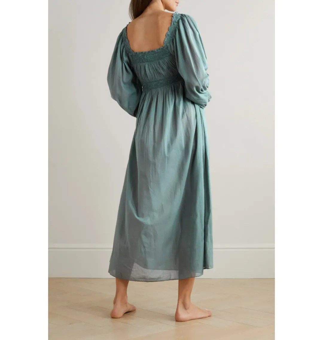 Doen Catrinette Dress in Seafoam Size M / AU 10 for rent on The Volte - main image