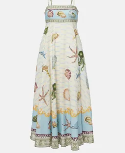 Alemais Bath House Sundress Midi Size AU 6 for rent on The Volte - image 5