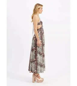 Alice McCall Havana Affair Midi Dress Tigers Eye Print Size XL / AU 14 for rent on The Volte - image 2