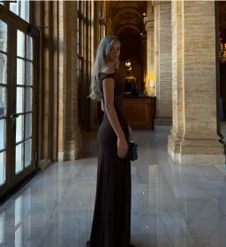 Misha Sisal Maxi Dress Espresso Size 8/S for rent on The Volte - image 5