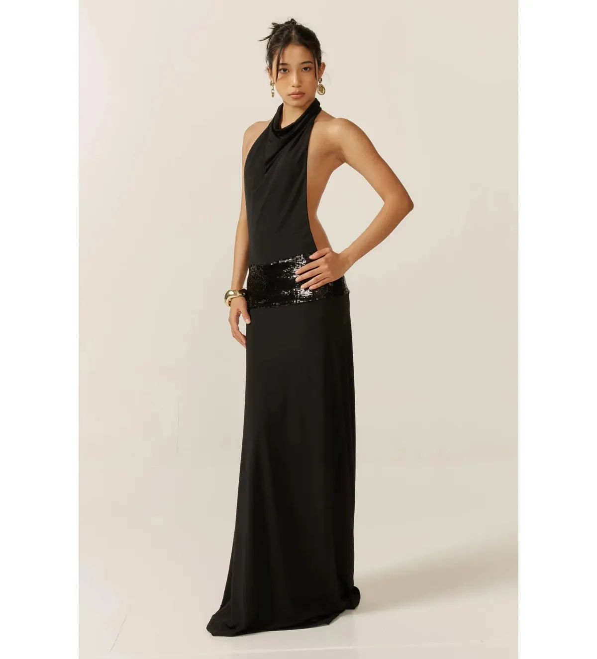 Ance Gria Adele Gown in Black Size XS / AU 6 - Image 2