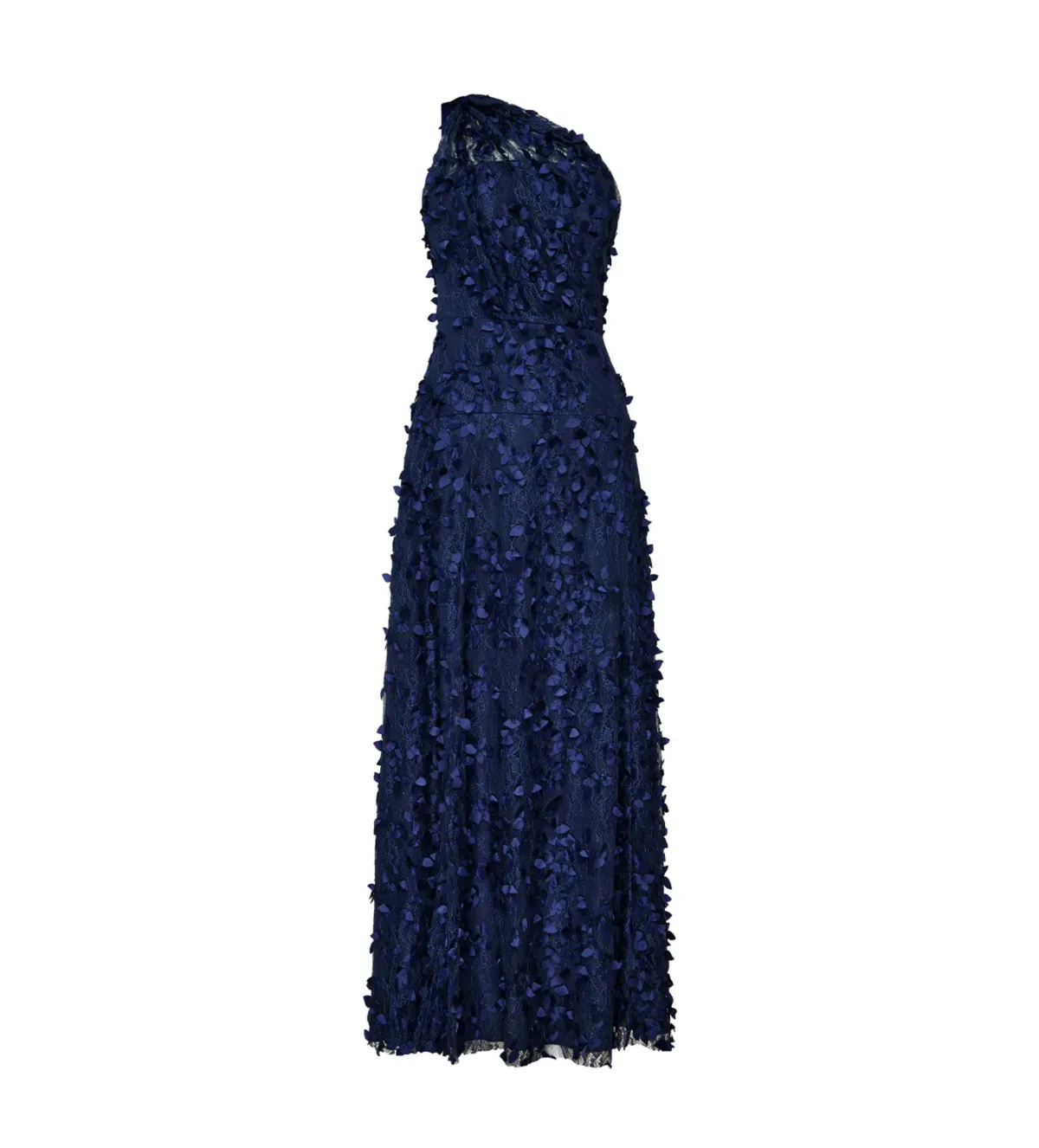 Manning Cartell Enchantment One Shoulder Dress in Royal Blue Size 12 - Image 5
