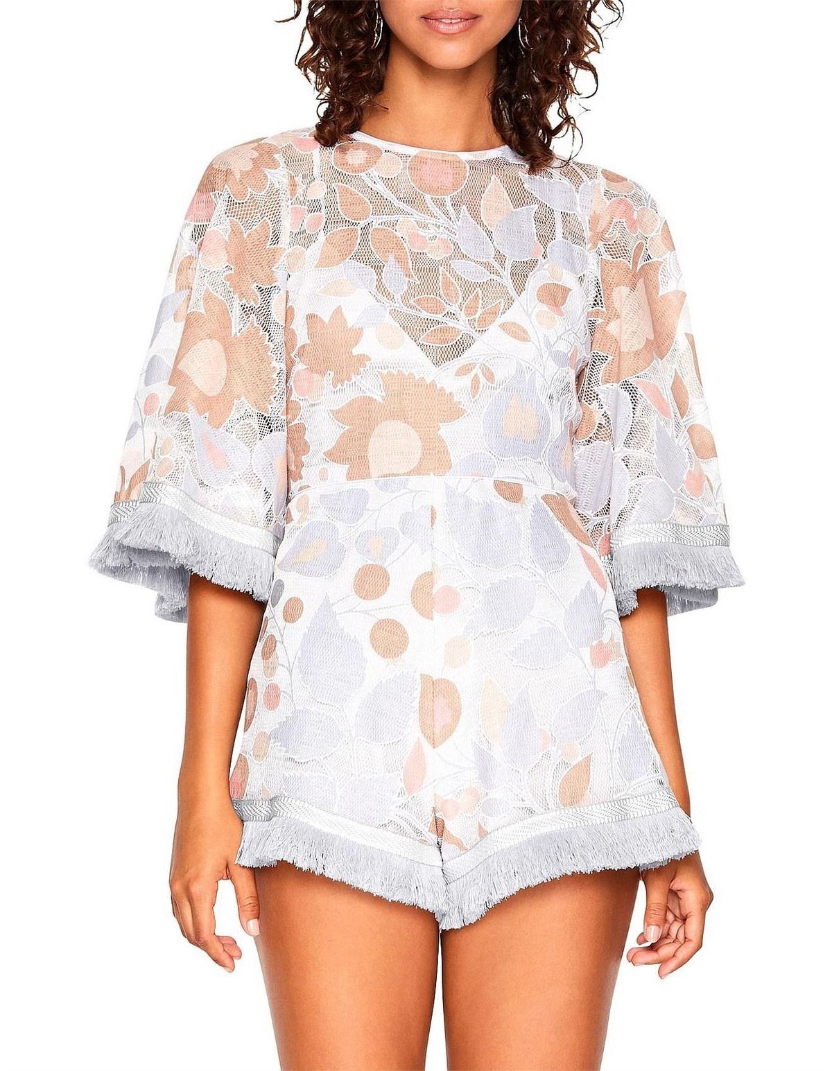 Alice McCall Cherries on Top Playsuit Size 4 for rent on The Volte - main image
