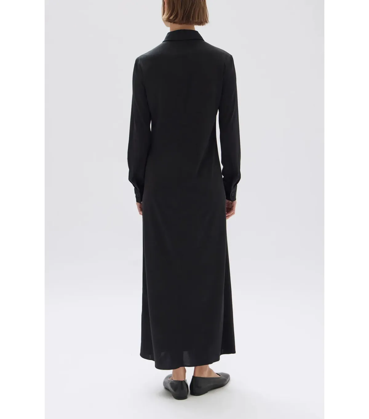 Assembly Label Mallory Knit Midi Dress Black Size AU 10 - Image 3