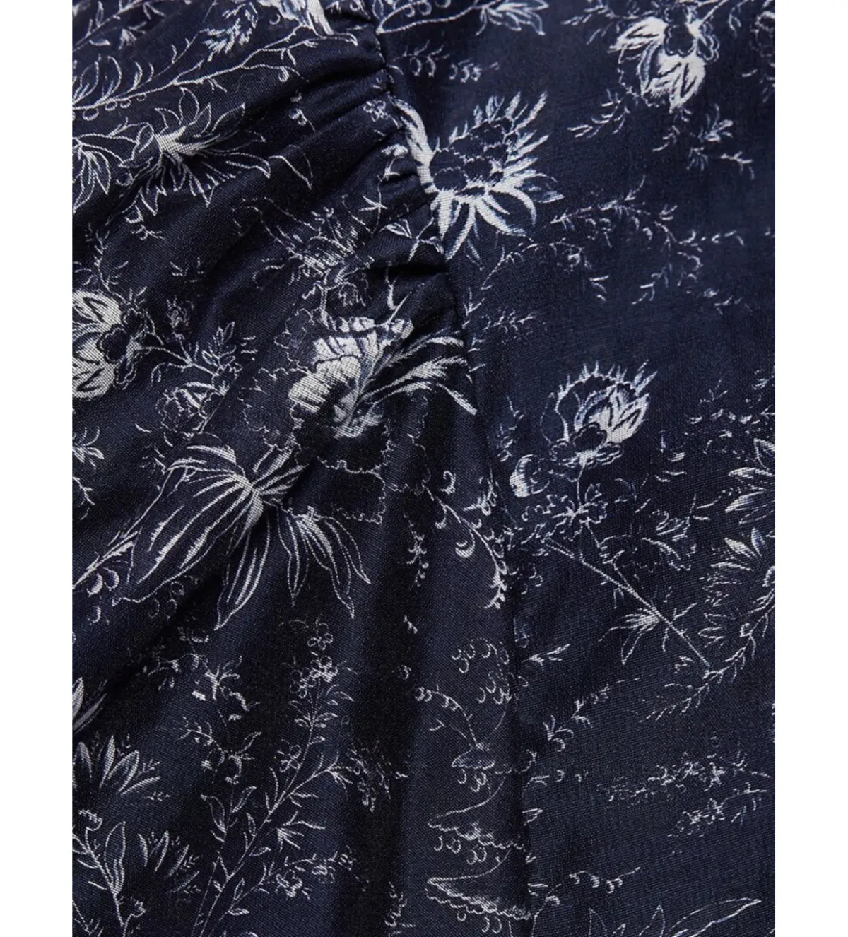 Sir The Label Caprice Puff-Sleeve Cropped Top and Maxi Skirt Set Navy Floral Size 0/AU 6 - Image 7