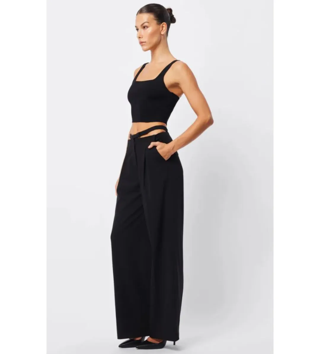 Mossman In Formation Pant Black Size AU 8 for rent on The Volte - main image