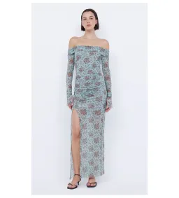 Bec and Bridge Twiggy Long Sleeve in Juniper Floral Size AU 10 for rent on The Volte - image 1