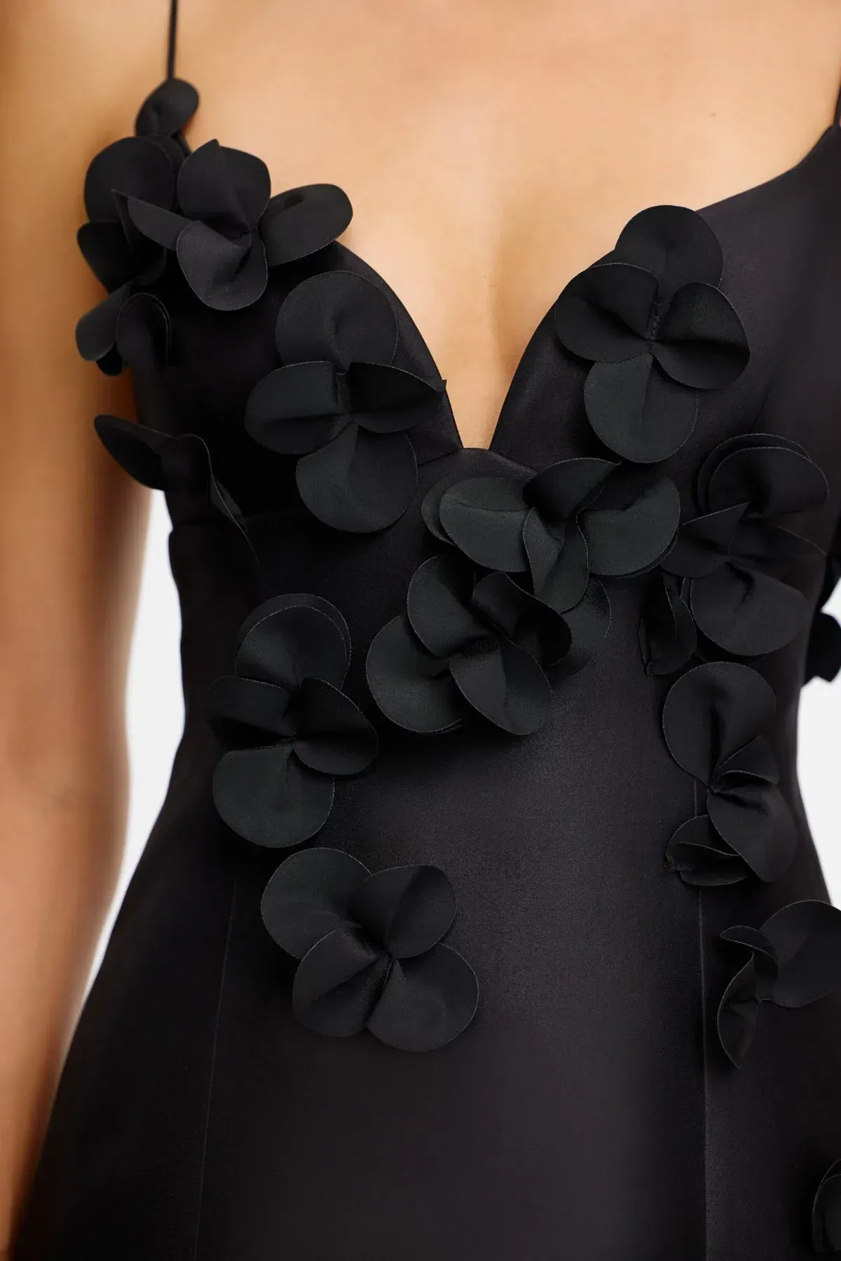 Acler Bilston Mini Dress Black Size 10 - Image 3