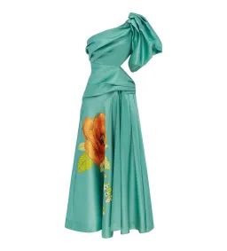 Alemais Regent Jade Gown in Green Size 6 for rent on The Volte - image 4