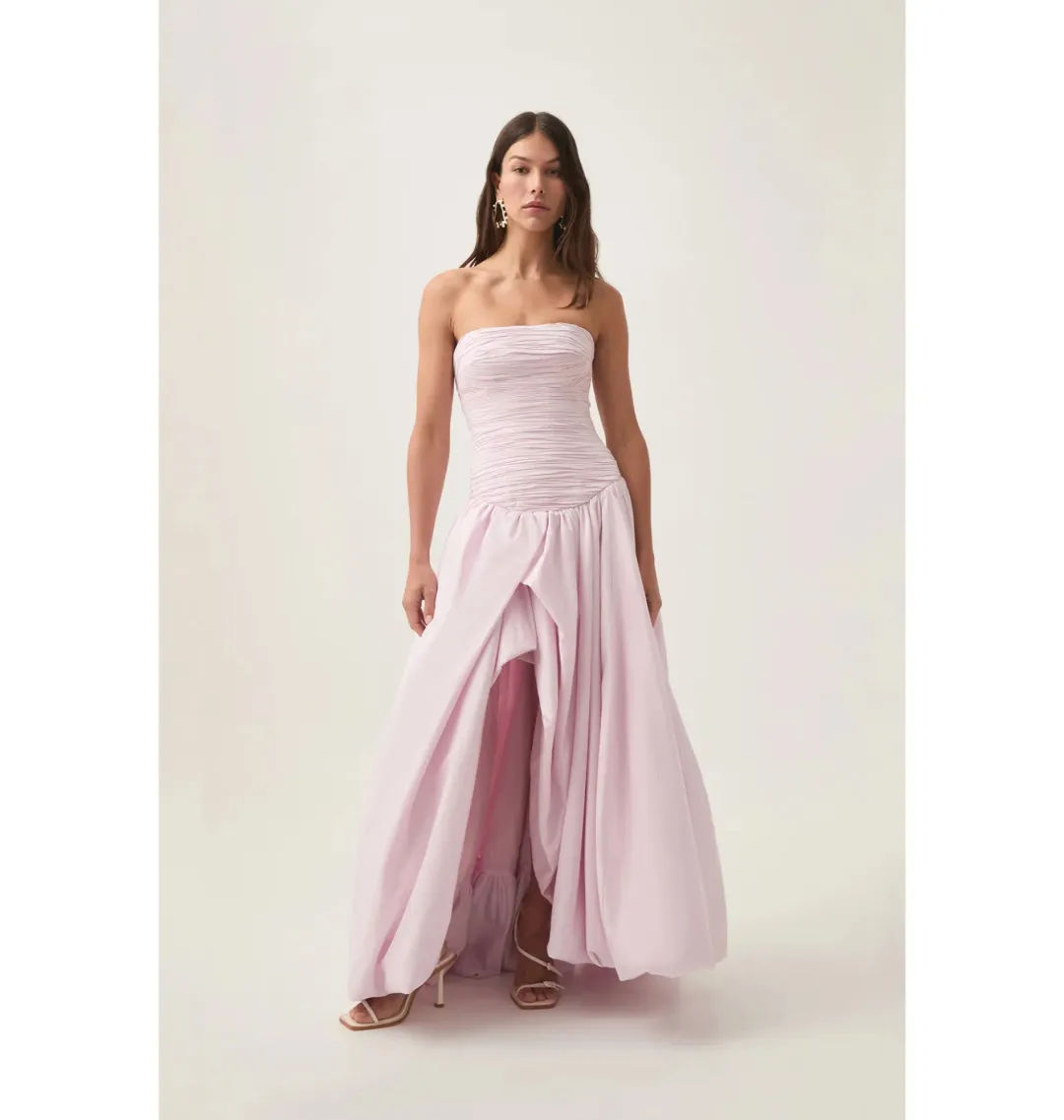 Aje The Label Bubble Hem Gown Violette Size 10 for rent on The Volte - main image