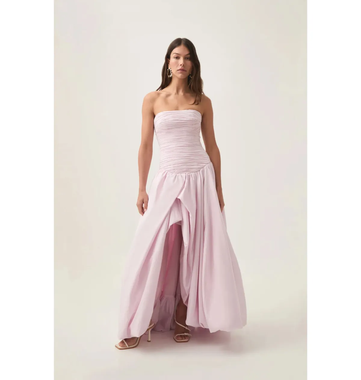 Aje The Label Bubble Hem Gown Violette Size 10 for rent on The Volte - main image