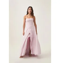Aje The Label Bubble Hem Gown Violette Size 10 for rent on The Volte - image 1