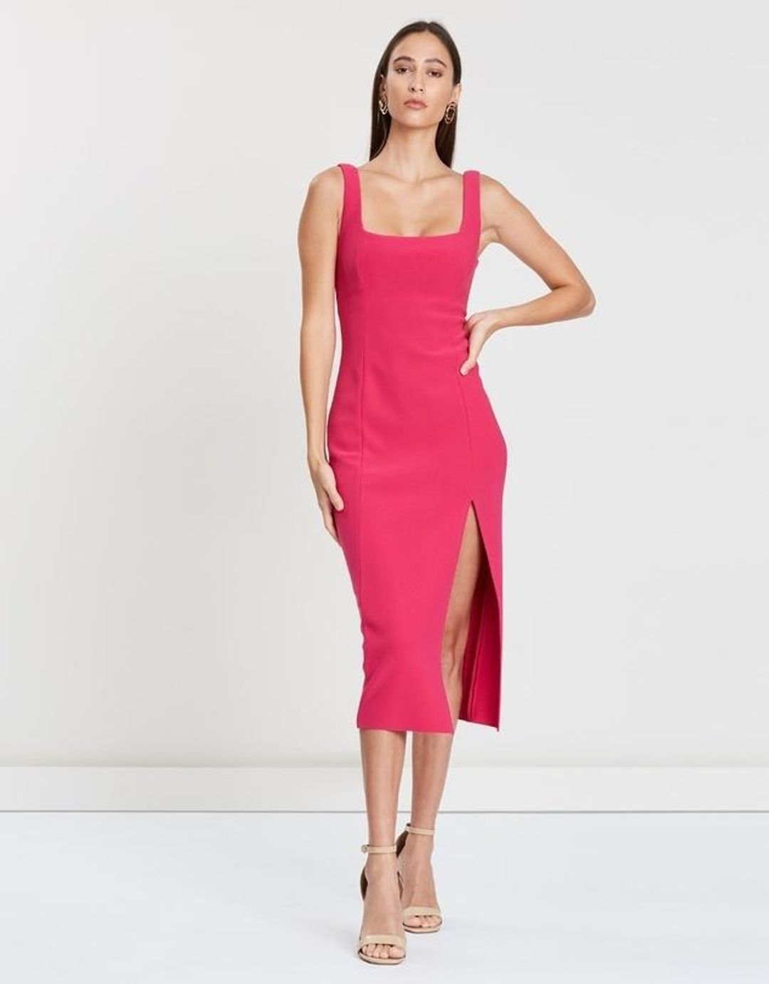 Bec & Bridge Hibiscus Islands Midi Dress Size 10 for rent on The Volte - main image