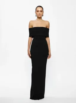 Effie Kats Rosalind Gown Maxi Black Size AU 8 for rent on The Volte - image 3