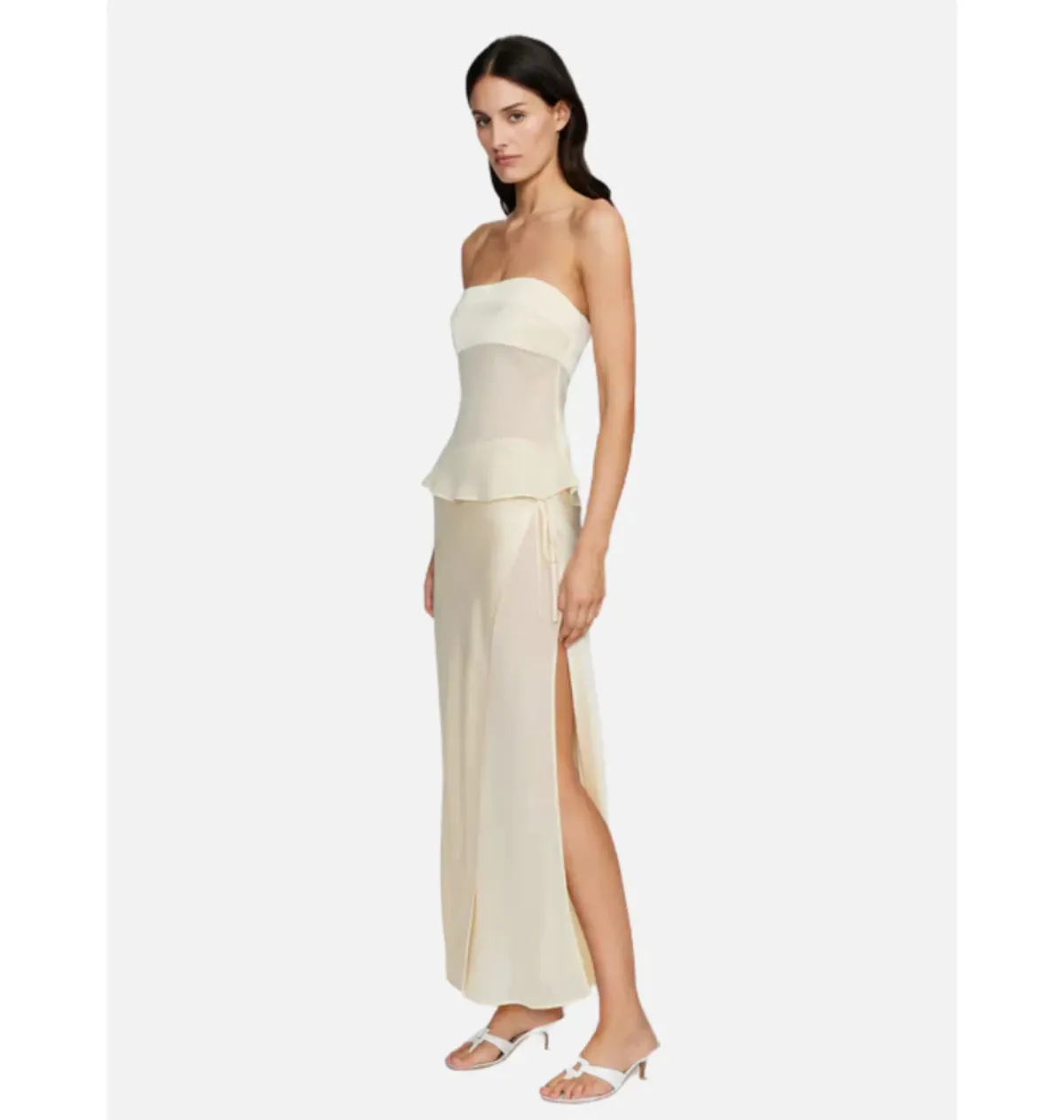 Ownley Ricky Midi Set Buttercream Size S / AU 8 - Image 2