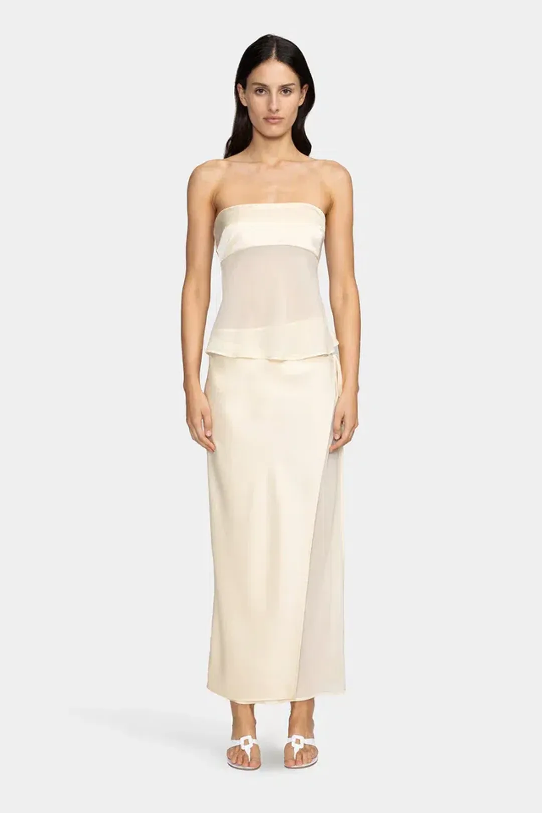 Ownley Ricky Midi Set Buttercream Size S / AU 8 for rent on The Volte - main image