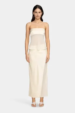 Ownley Ricky Midi Set Buttercream Size S / AU 8 for rent on The Volte - image 1