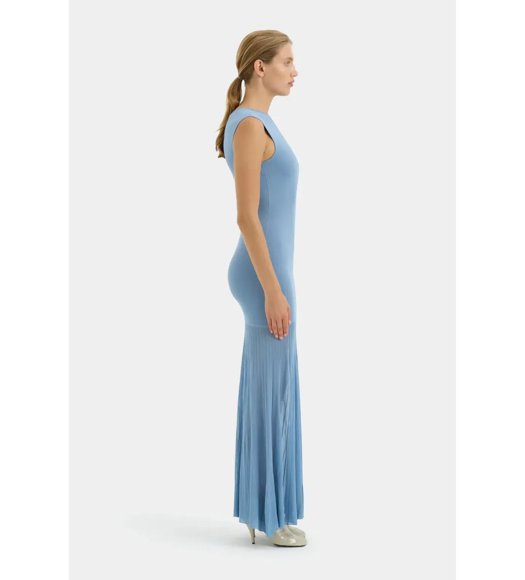 Sir Indigo Twist Dress in Blue Size 1 / AU 8 for rent on The Volte - main image
