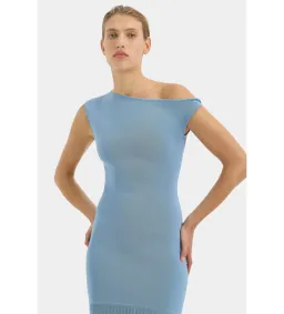 Sir Indigo Twist Dress in Blue Size 1 / AU 8 for rent on The Volte - image 4