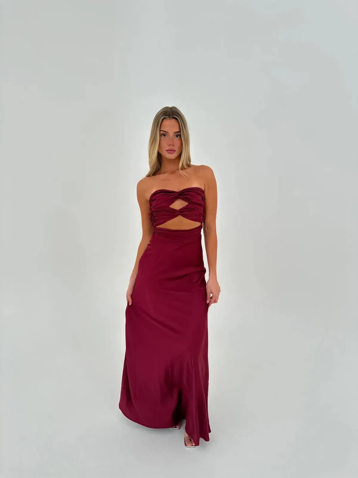 HNTR The Label Berry Inka Maxi Gown Size S / Size AU 8 - Image 1