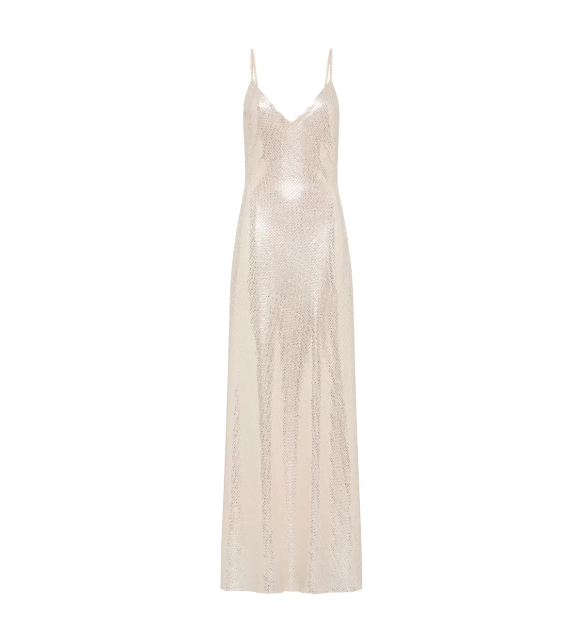 Manning Cartell High Voltage Slip Dress in Silver Sequin Size M / AU 10 - Image 5