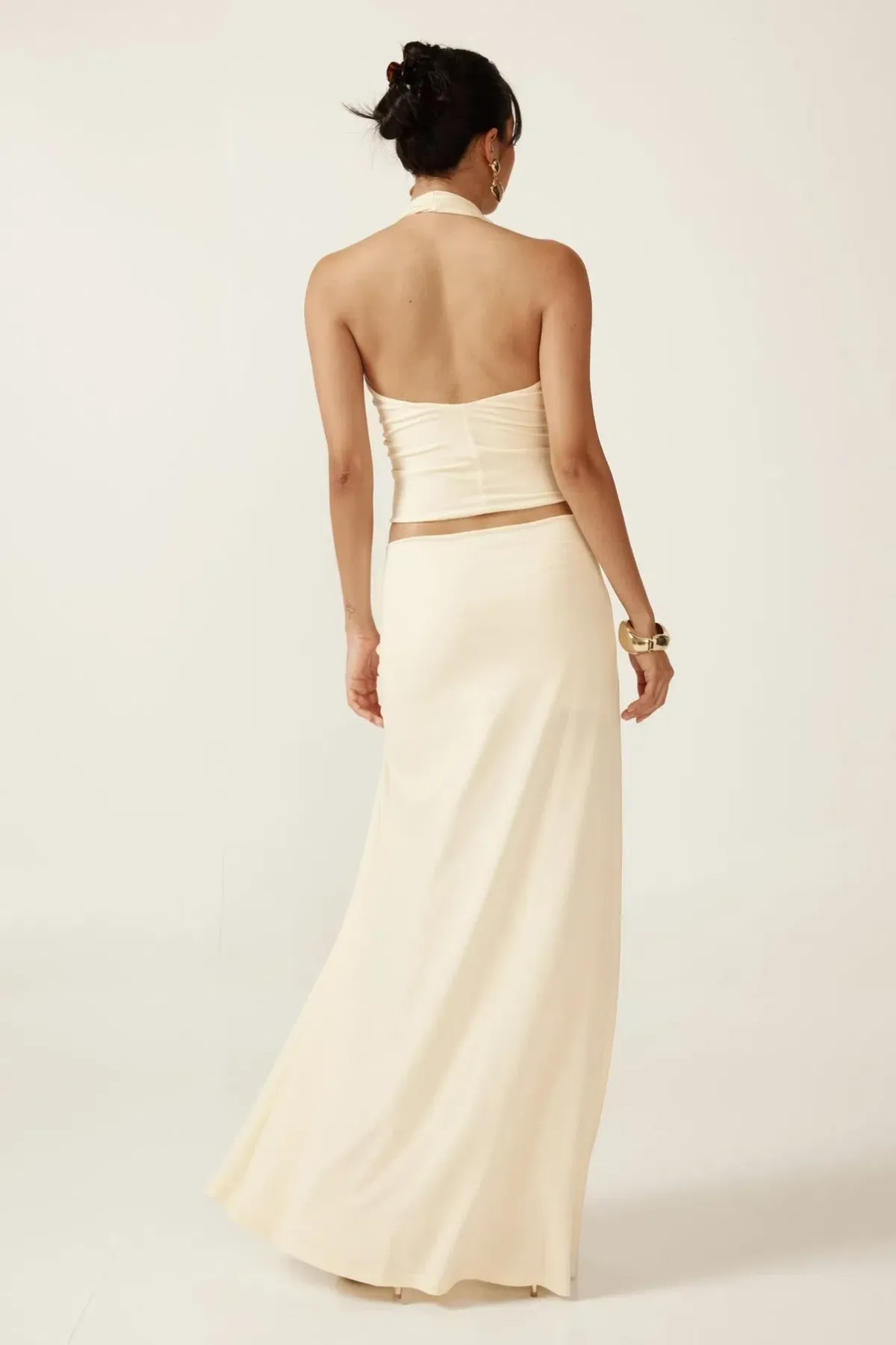 Ance Gria Nellie Maxi Set Cream Size 8 - Image 2