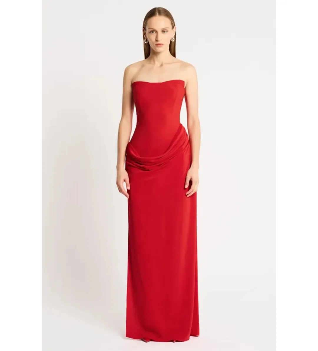 Sass & Bide Kahlo Maxi Dress In Red Size AU 6 for rent on The Volte - main image