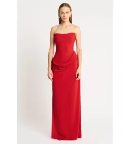 Sass & Bide Kahlo Maxi Dress In Red Size AU 10 for rent on The Volte - image 1