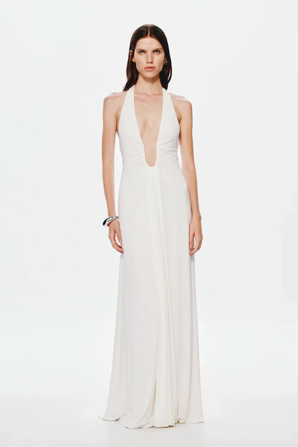 Misha Jennifer Cupro Maxi in White Size 6 - Image 1