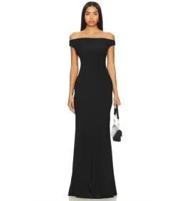Natalie Rolt Bettina Gown Black Size 1/AU 8 for rent on The Volte - image 1