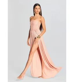 Retrofete Jacie Dress in Peach Size XS / AU 4 for rent on The Volte - image 2