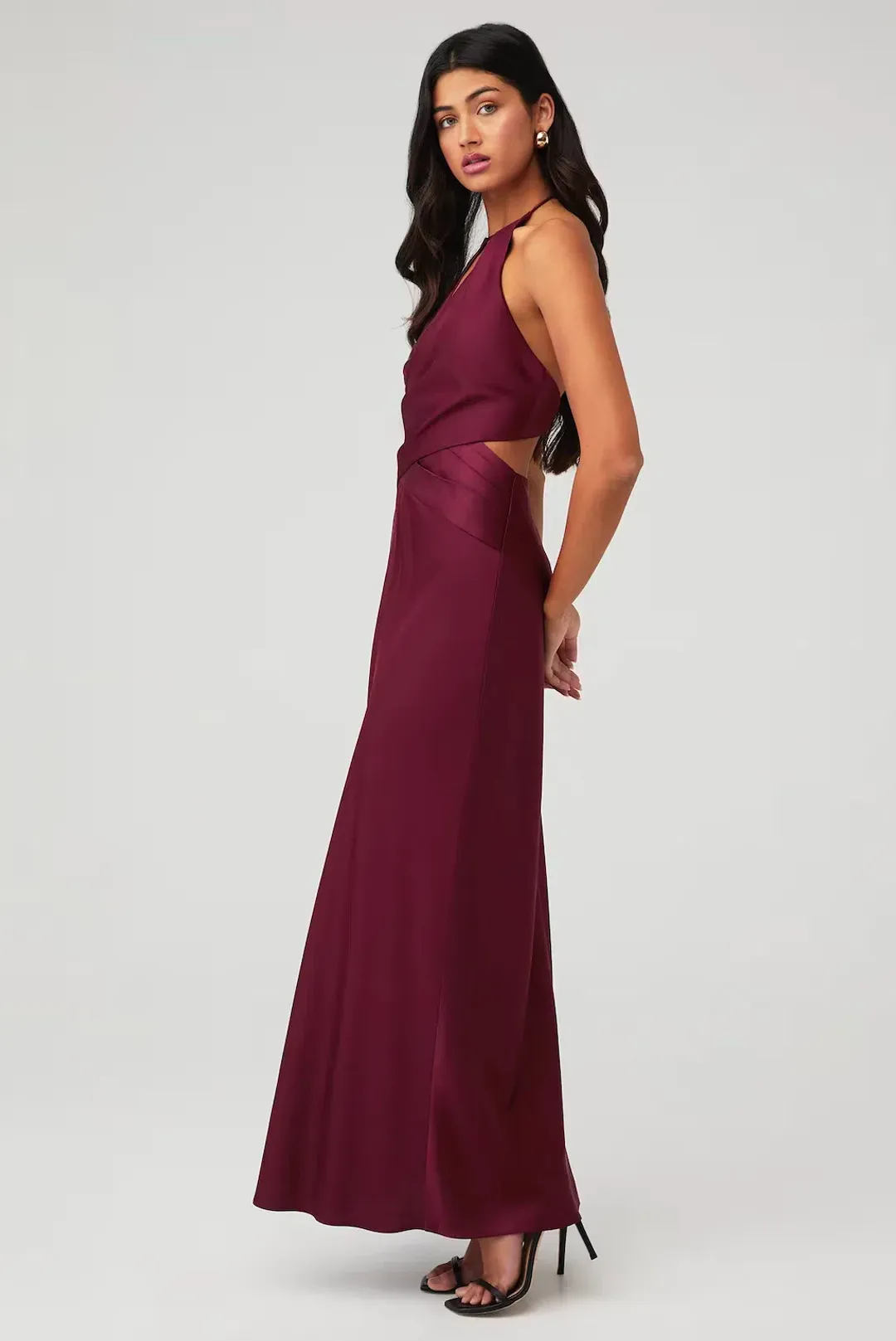 Significant Other Alix in Sangria Maxi Dress Size 10 for rent on The Volte - main image