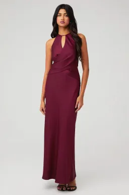 Significant Other Alix in Sangria Maxi Dress Size 10 for rent on The Volte - image 1