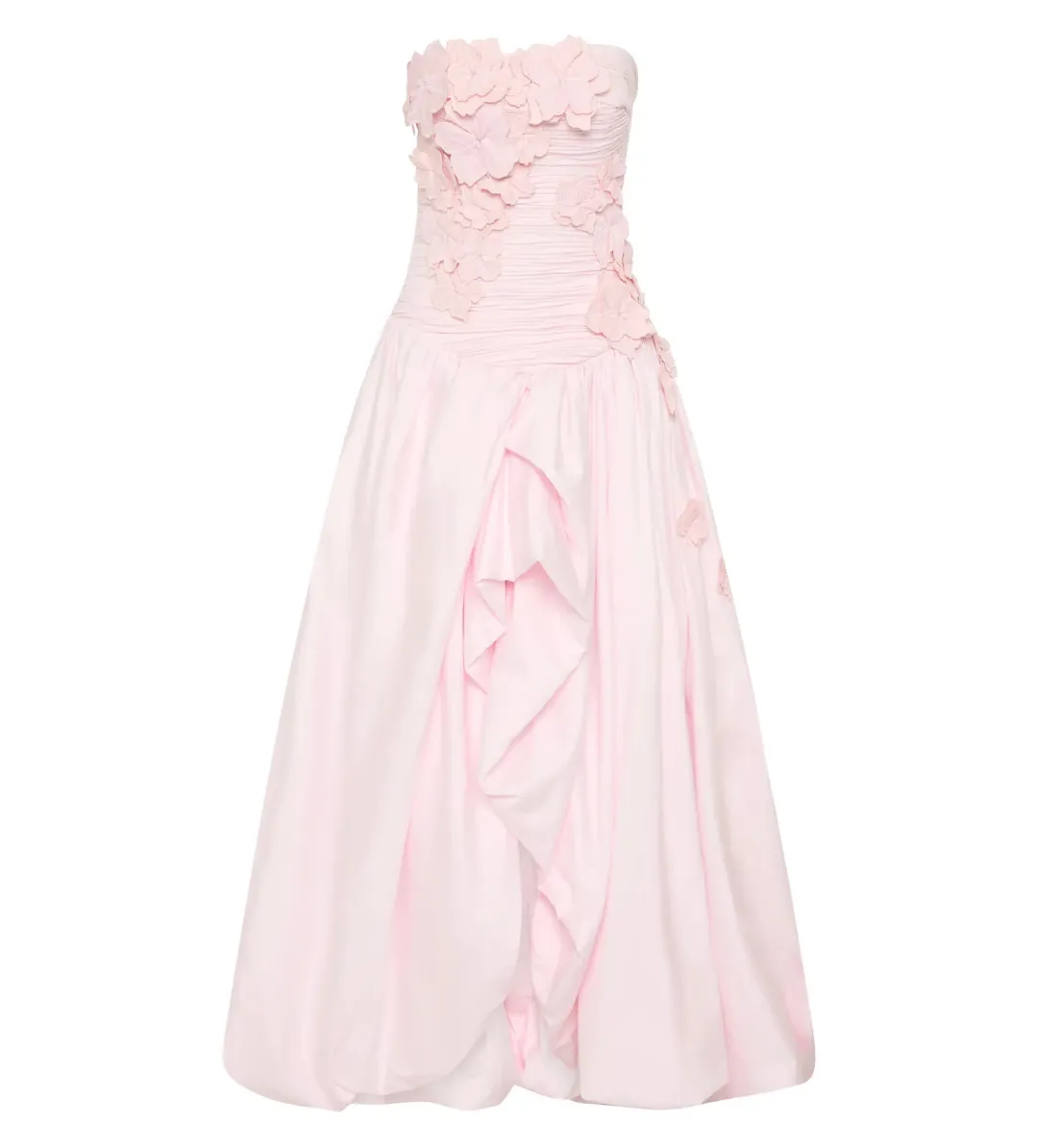 Aje Splendour Flower Gown in Pink Size AU 10 for rent on The Volte - main image