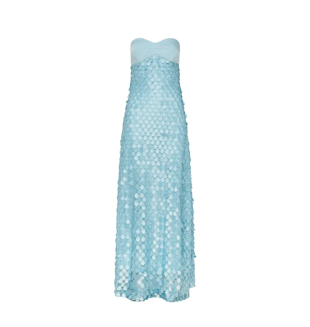 Manning Cartell Supreme Extreme Balconette Dress Blue Size AU 8 for rent on The Volte - main image