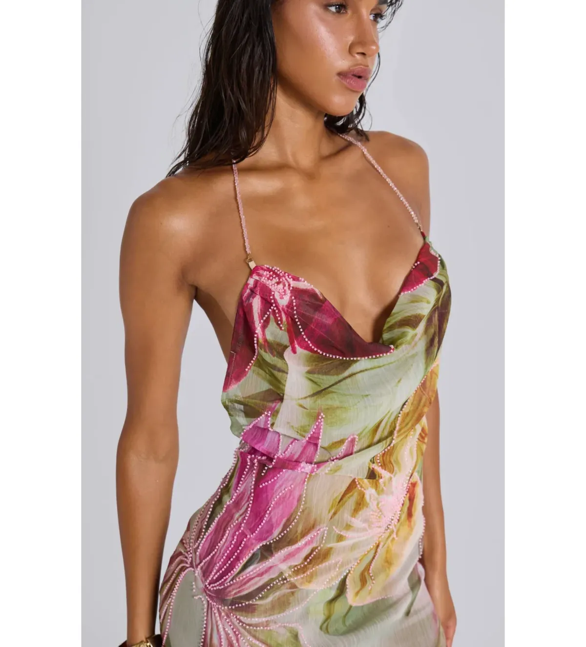 Jaded London Dahlia Maxi Dress Size AU 8 - Image 3