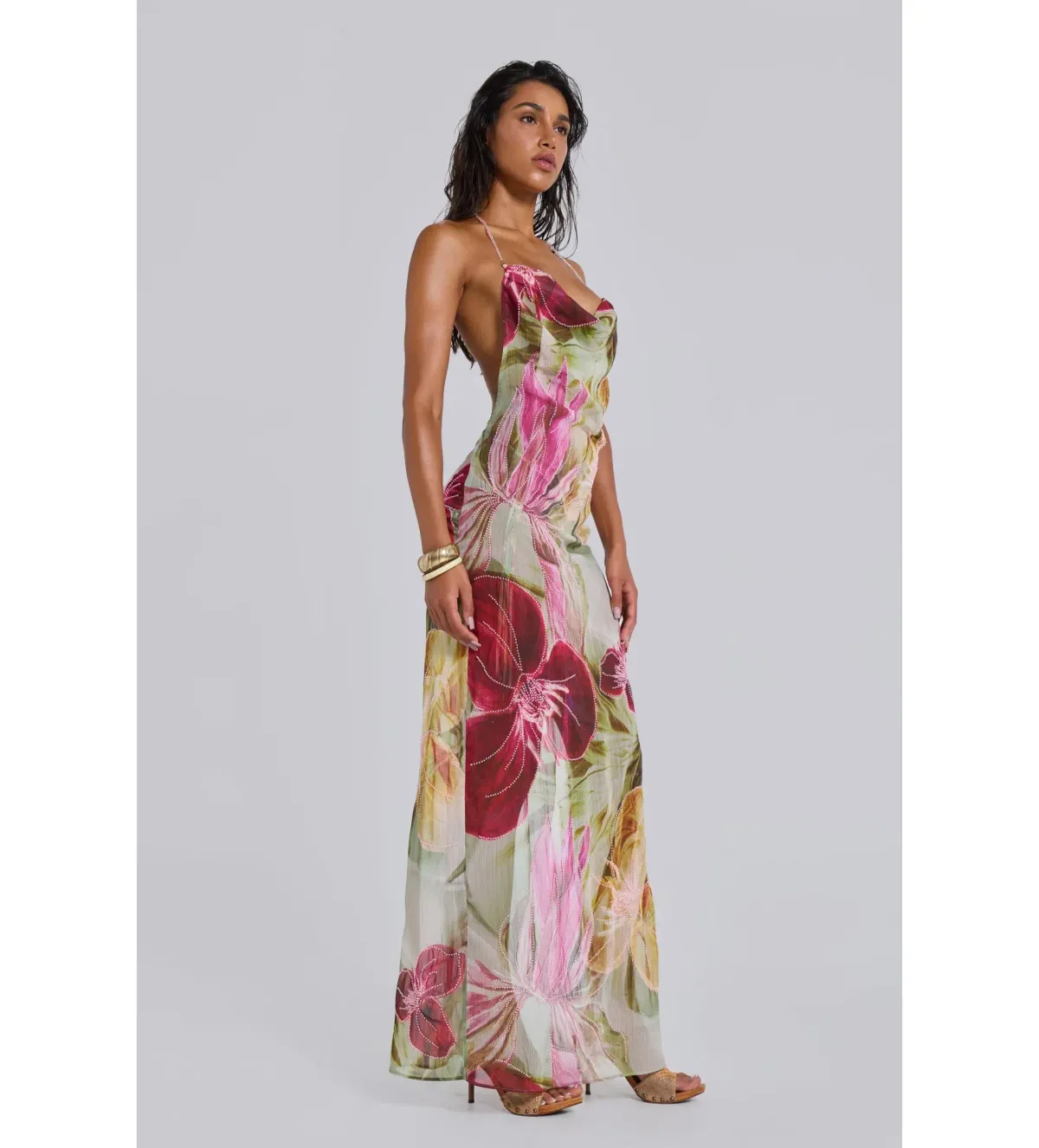 Jaded London Dahlia Maxi Dress Size AU 8 - Image 1