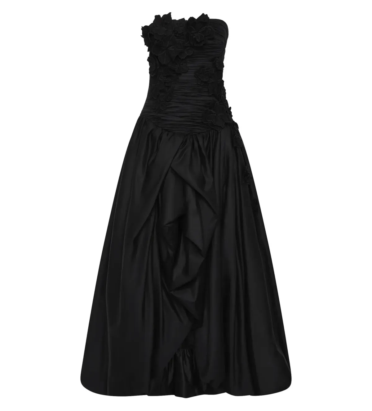 Aje Black Splendour Flower Gown in Black Size AU 10 - Image 3