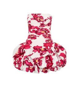 Aje Violette Bubble Hem Mini Dress in Boldly Blooming Size 10 for rent on The Volte - image 5