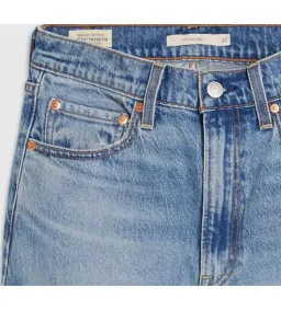 Levi's Ribcage Bell Jeans Next Saturday No Crease Blue Size AU 6 for rent on The Volte - image 5